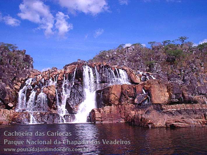 Cachoeira das Cariocas ou Carioquinhas, Parque Nacional da Chapada dos Veadeiros