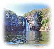 Salto de 80m, Cachoeira do Garimpão, Parque Nacional da Chapada dos Veadeiros